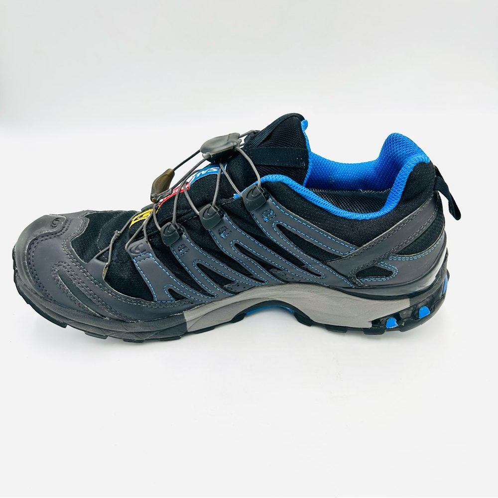 Salomon XA Pro 3D XCR Trail Running Shoes Black Waterproof shoes men size 9 - Picture 4 of 10